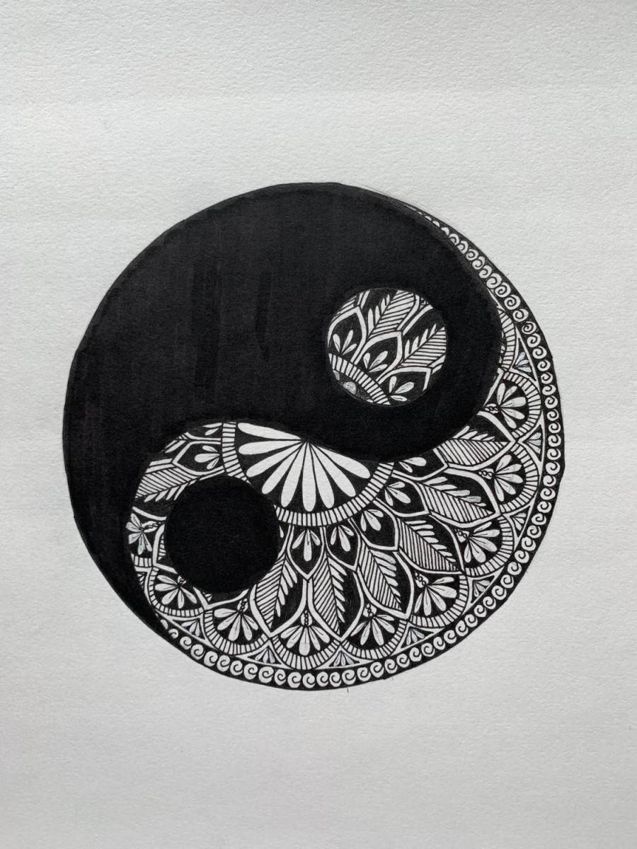 Mandala Yin Yang